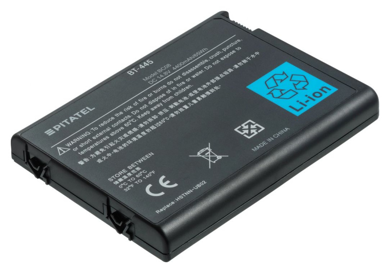 Аккумуляторная батарея Pitatel BT-445 для ноутбуков HP Pavilion zv5000, zv5100, Compaq Presario R3000, R4000