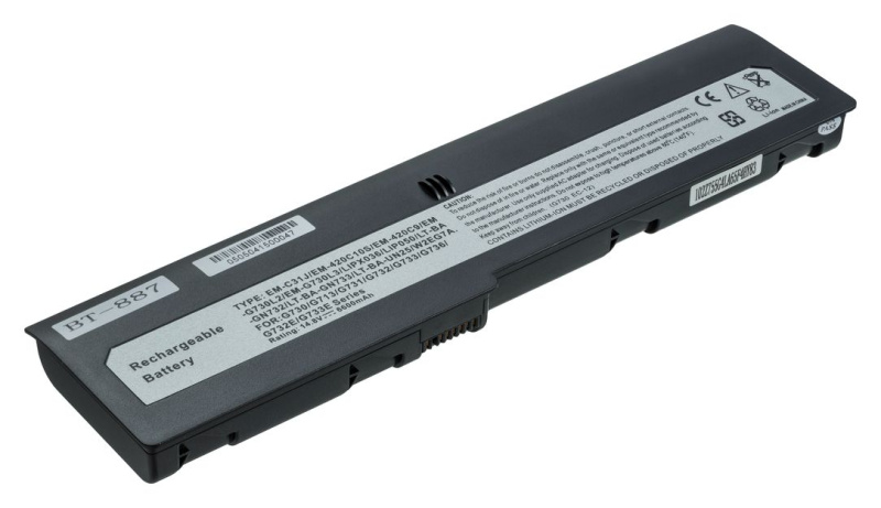 Аккумуляторная батарея Pitatel BT-887 для ноутбуков ECS Green G713, G730, G735, G736