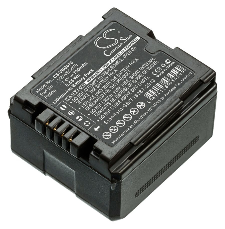 Аккумулятор Pitatel SEB-PV721 для Panasonic Panasonic AG-AC, AF, HCK, HMC, HMR Series, 750mAh