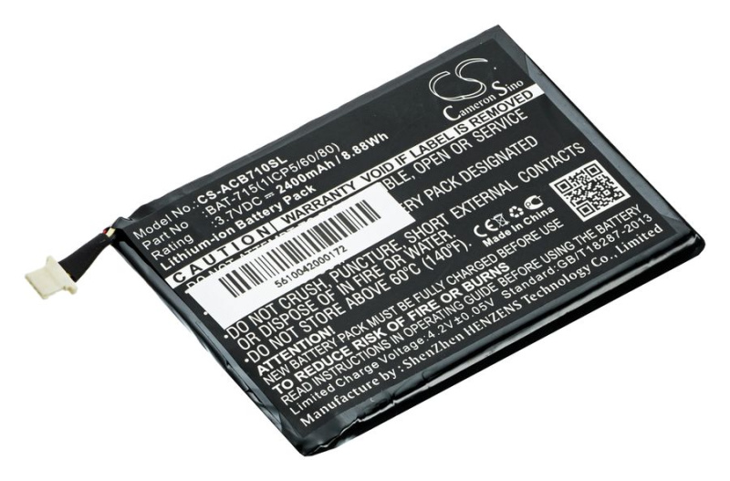Аккумуляторная батарея Pitatel TPB-073 для Acer Iconia Tab B1-710
