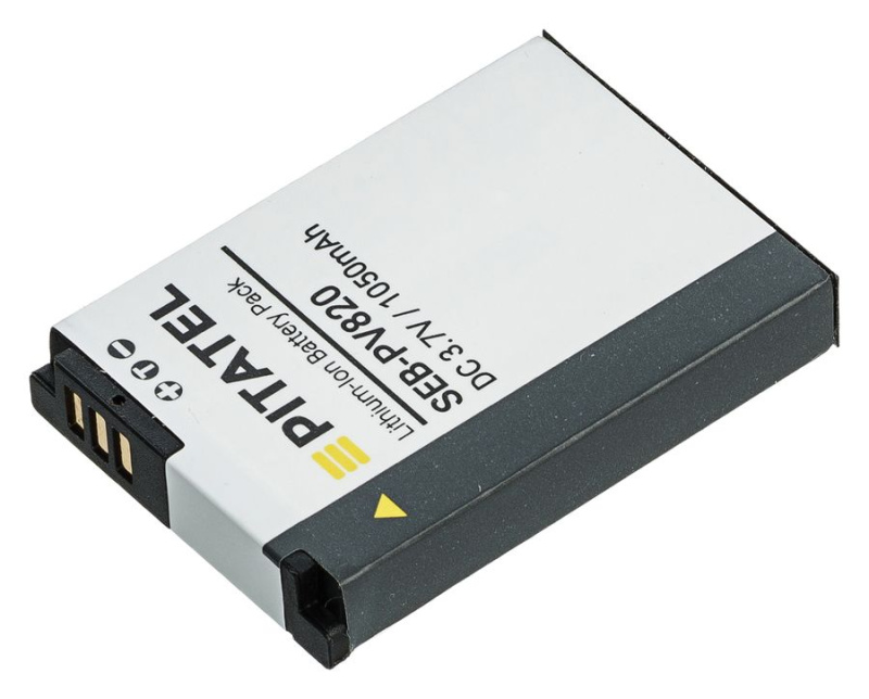 Аккумулятор Pitatel SEB-PV820 для Samsung Digimax ES50, ES55, ES60, ES63, EX2F, IT100, L100, L110, L200, 1050mAh